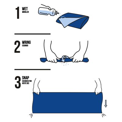 Toalla refrescante instantánea