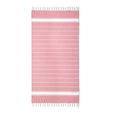 Toalla pareo de algodón 180 g/m² Rojo Talla Única Adulto
