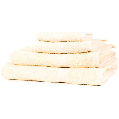 Toalla de baño con aro para colgar