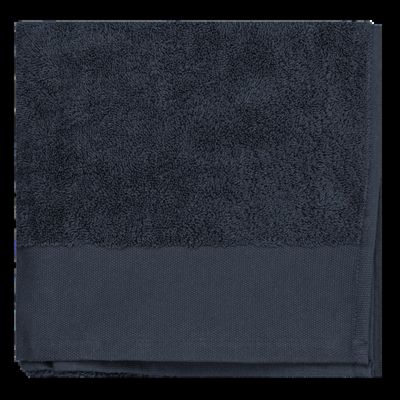 Toalla de algodón orgánico 100x50 cm Navy