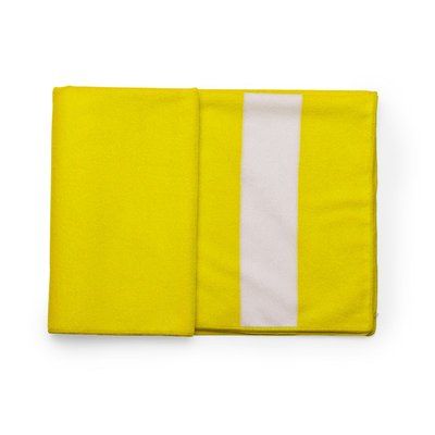 Toalla absorbente de 75x150 cm Romid Amarillo