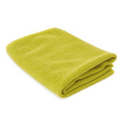 Toalla de mano microfibra con funda auto-cierre Amarillo Talla Única Adulto