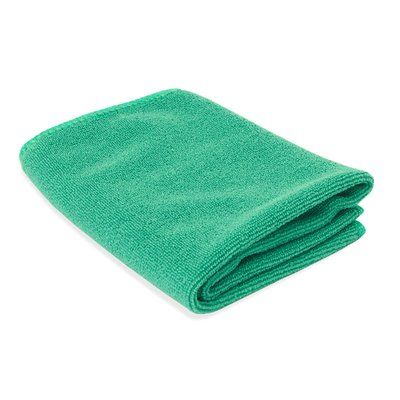 Toalla de mano microfibra con funda auto-cierre Verde Helecho Talla Única Adulto