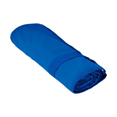 Toalla Microfibra 80% RPET con Elástico Azul