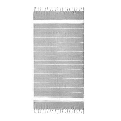 Toalla pareo de algodón 180 g/m² Gris Vigore Talla Única Adulto