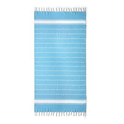 Toalla pareo de algodón 180 g/m² Turquesa Talla Única Adulto