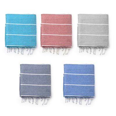 Toalla pareo de algodón 180 g/m²