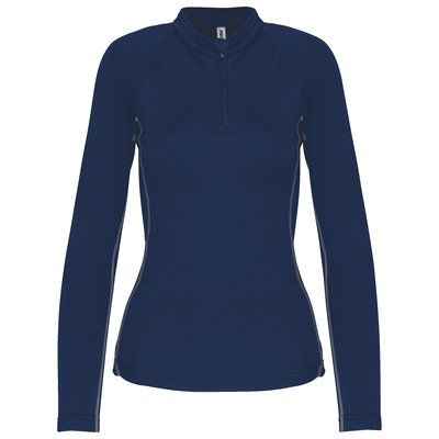 Top deportivo manga larga mujer Azul M