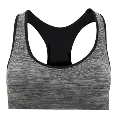 Top Deportivo Mujer Sujeción Media NEGRO VIGORE XL