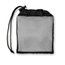 Toalla de deporte con funda de rejilla Blanco