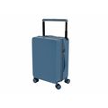Trolley rígido de 4 ruedas giratorias Azul