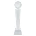 Trofeo deportivo de cristal con caja