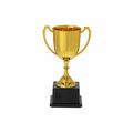 Trofeo copa dorado elegante con asas Dor