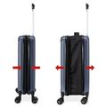 Trolley plegable con ruedas giratorias