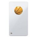 Trofeo con detalle pelota baloncesto