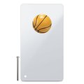Trofeo con detalle pelota baloncesto