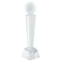Trofeo tenis de cristal