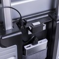 Trolley de negocios con conexión USB y soporte para tablet