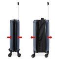 Trolley plegable con ruedas giratorias