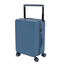 Trolley rígido de 4 ruedas giratorias Azul