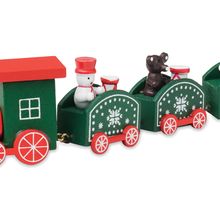 Tren de Navidad de madera Surtido