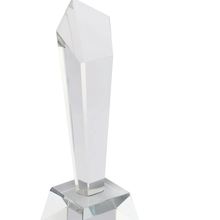 Trofeo de Cristal con Caja Regalo Transparente