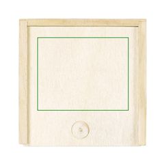 Tres en Raya en Caja de Madera | Frontal | 50 x 40
