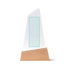 Trofeo de cristal diseño náutico | ZONA1 | 45 x 120