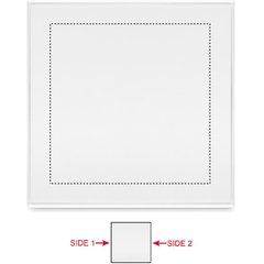 Trofeo con forma de cubo de cristal | Lado 2 | 30 x 30