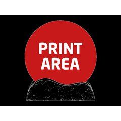 Trofeo luna para sublimación | Zona 1 | 0 x 0