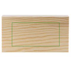 Trofeo de madera de pino | Frontal | 120 x 60