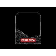 Trofeo Rectangular con Estuche | Zona 1 | 90 x 20