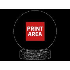 Trofeo redondo con estuche negro | Zona 1 | 70 x 70