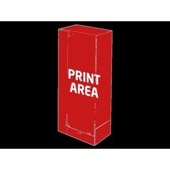 Trofeo Torre Cristal con Estuche | Detrás centro | 40 x 120