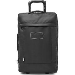 Trolley RPET 600D con 2 Ruedas | Frontal | 100 x 50