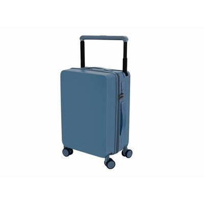 Trolley rígido de 4 ruedas giratorias Azul