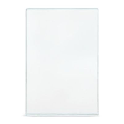 Trofeo placa cristal con estuche acolchado