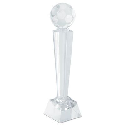 Trofeo deportivo de cristal