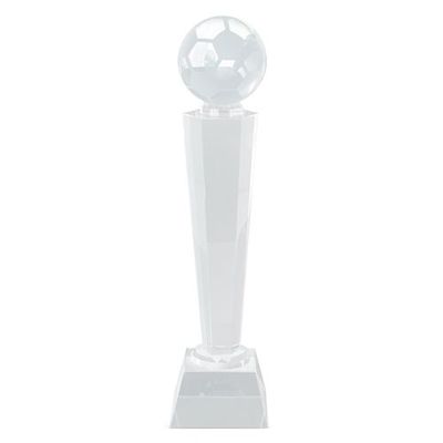 Trofeo deportivo de cristal