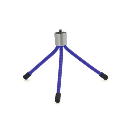 Trípode Universal con Patas flexibles antideslizantes Azul