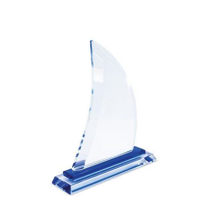 Trofeo de Cristal Barco Velero