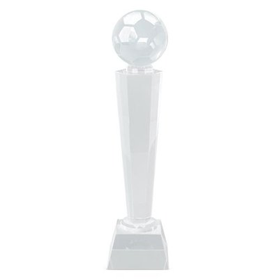 Trofeo deportivo de cristal