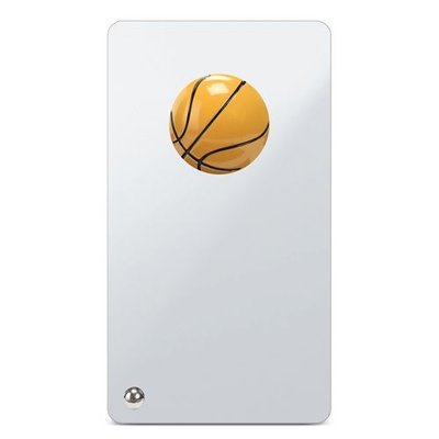 Trofeo con detalle pelota baloncesto