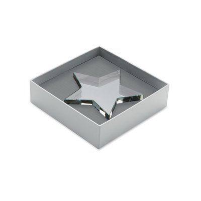 Trofeo estrella de cristal