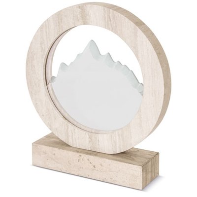 Trofeo de piedra natural en caja individual