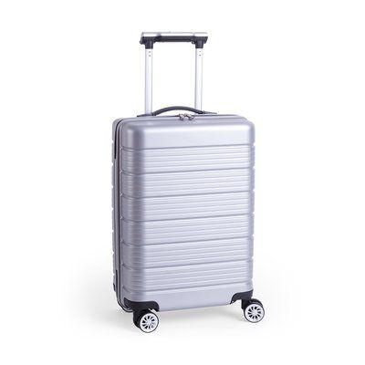 Trolley de negocios con conexión USB y soporte para tablet Gri
