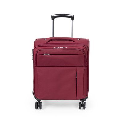 Trolley de nylon con 4 ruedas giratorias Roj