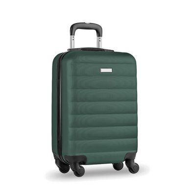 Trolley rígido en resistente ABS Verde Oscuro