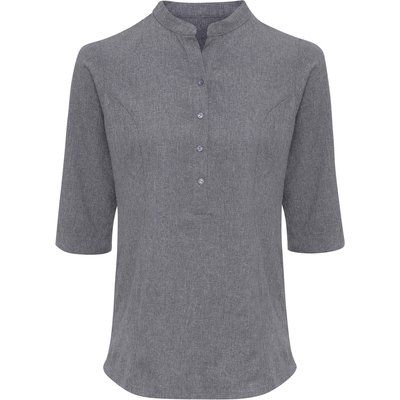 Túnica Blusa Centro de estética Gris XXL