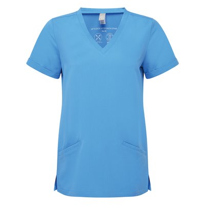 Túnica elástica manga corta mujer Ceil blue XXL
